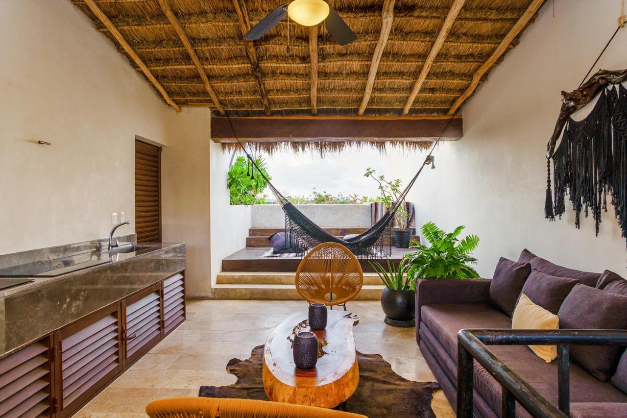 Jungle Luxury In Private Residential Area & Stunning Rooftop By Stella Rentals Tulum Exterior photo