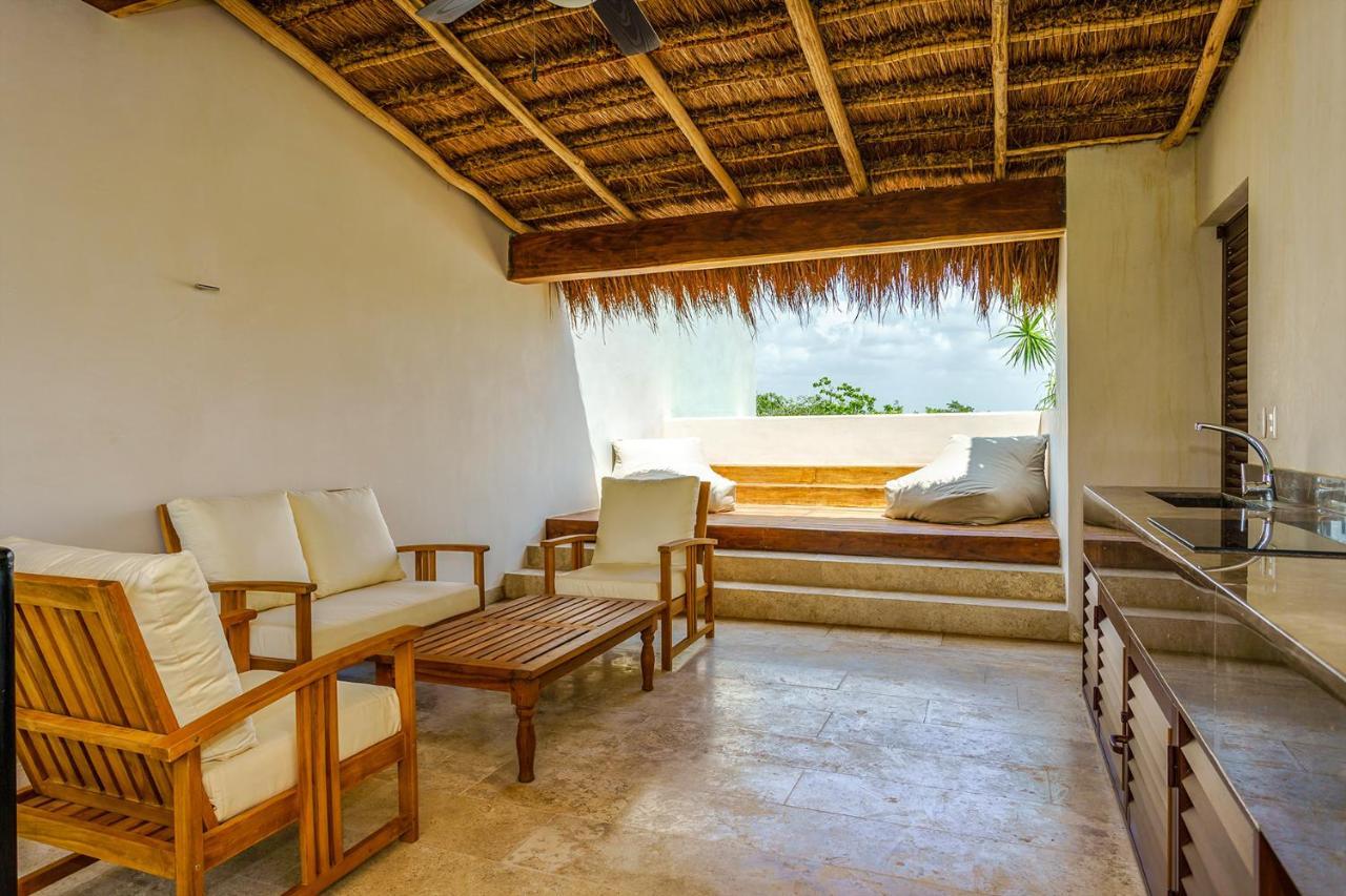 Jungle Luxury In Private Residential Area & Stunning Rooftop By Stella Rentals Tulum Exterior photo